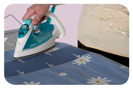 SILICONE COATED IRONING BOARD FABRICS FOR EASIER FRICTION-FREE IRONING