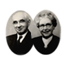 George William Ormerod y su esposa, Mary, fundadores de Lancashire Sock